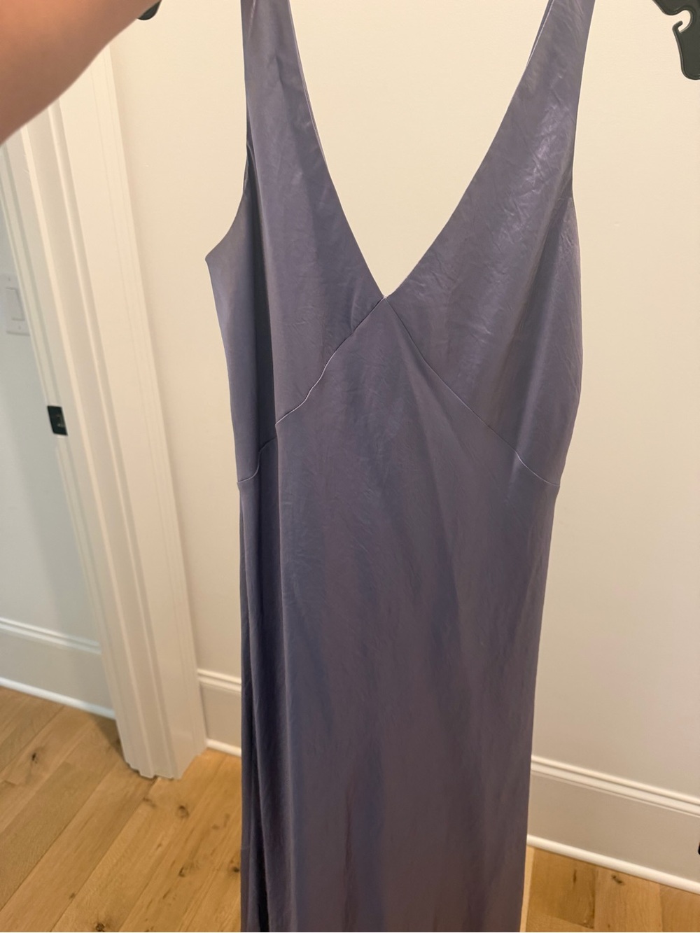 Vince Lavender Slip Maxi Dress